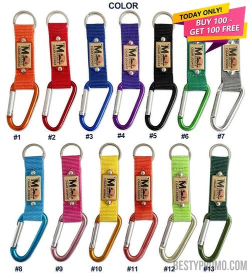 Custom Carabiner Keychains – Free Proof & Quote
