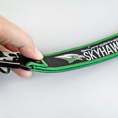 Custom Woven Wrist Loop Keychain - Free Design Proof & Quote