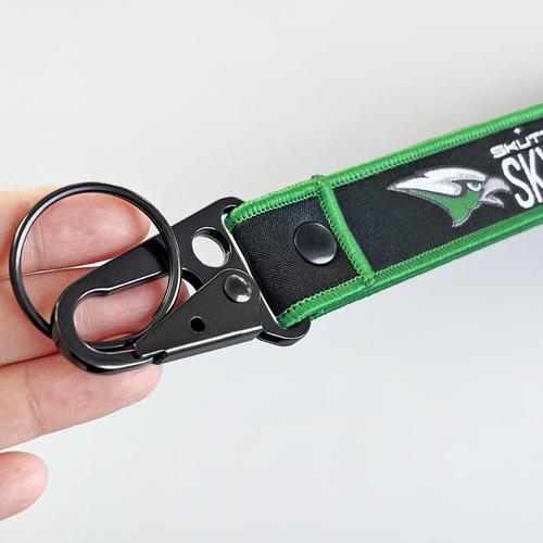 Custom Woven Wrist Loop Keychain - Free Design Proof & Quote