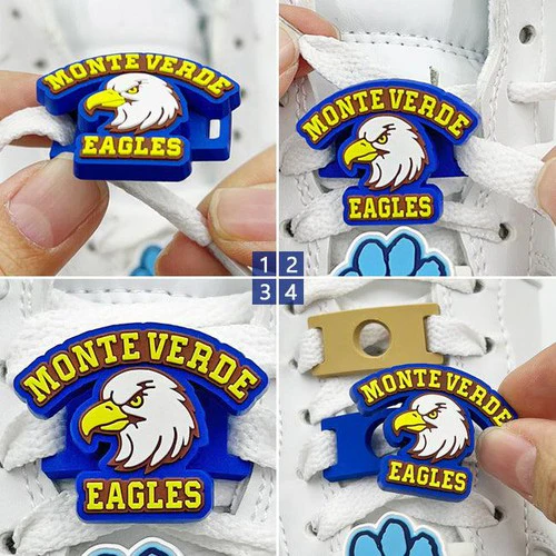 2-in-1 Versatile Shoe Charm – Free Design Proof & Quote