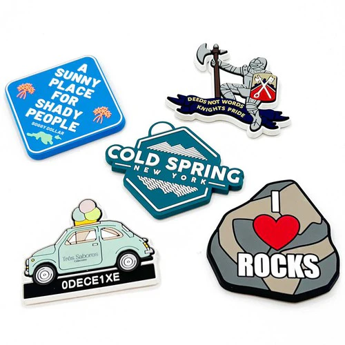 Custom 3D Soft PVC Fridge Magnet (Die-Cut Logo) - Free Proof & Quote