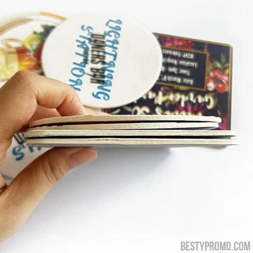 Custom Absorbent Paper Coaster