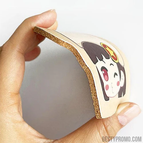 Custom Sublimation Cork Coasters