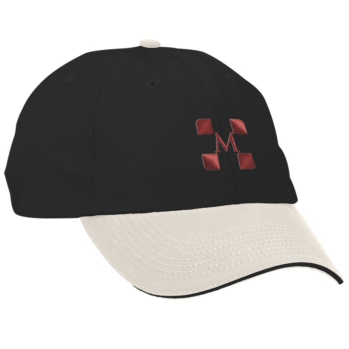 Custom Brushed Cotton Twill Sandwich Cap - Two Tone