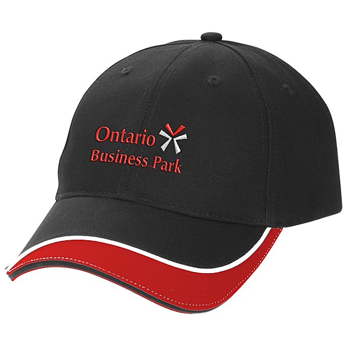 Custom Stream Piping Cap - Black