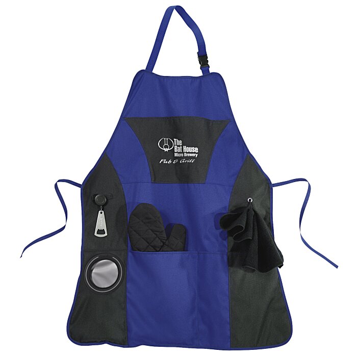 Custom Grill Master BBQ Apron - 24 hr