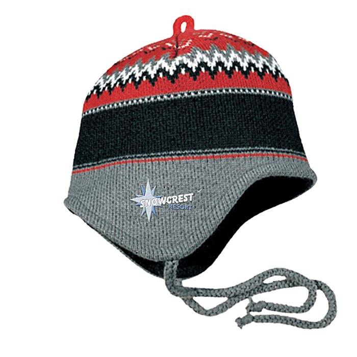 Custom Heavyweight Helmet Toque - Chevron