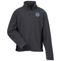 Custom Crossland Colourblock Fleece Jacket - Men's - 24 hr