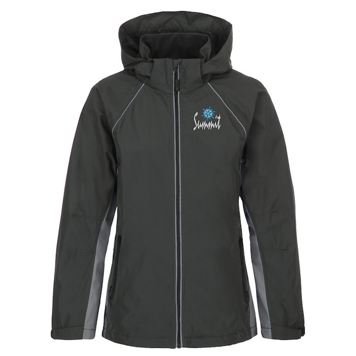 Custom Chambly Colourblock Lightweight Hooded Jacket - Ladies'