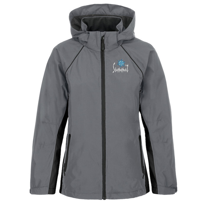 Custom Chambly Colourblock Lightweight Hooded Jacket - Ladies'