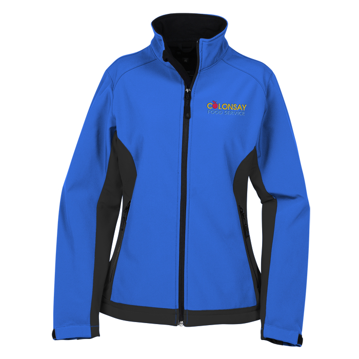 Custom Concord Colourblock Soft Shell Jacket - Ladies'