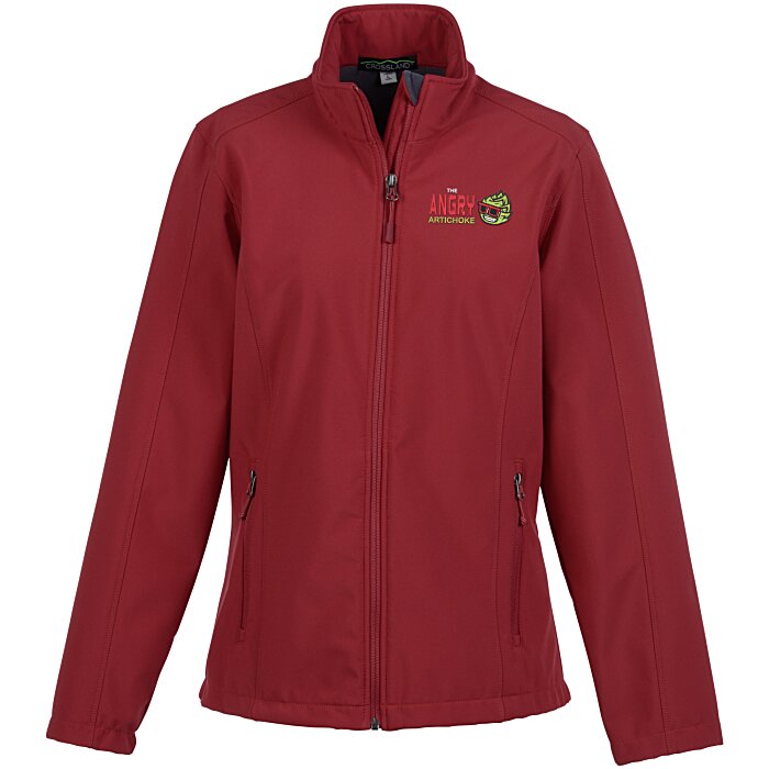 Custom Crossland Soft Shell Jacket - Ladies'