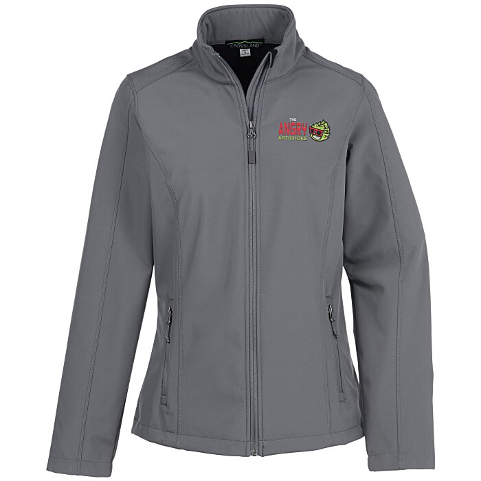 Custom Crossland Soft Shell Jacket - Ladies'