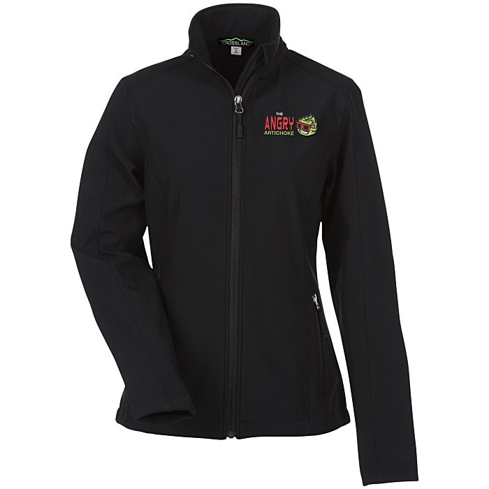 Custom Crossland Soft Shell Jacket - Ladies' - 24 hr