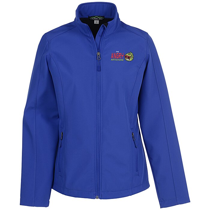 Custom Crossland Soft Shell Jacket - Ladies' - 24 hr