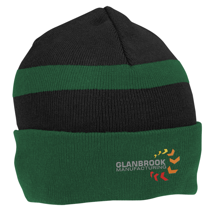 Custom Two-Tone Cuffed Toque