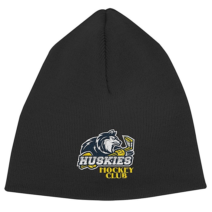 Custom Fine-Knit Solid Beanie - 24 hr