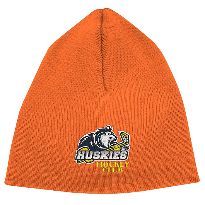 Custom Fine-Knit Solid Beanie - 24 hr