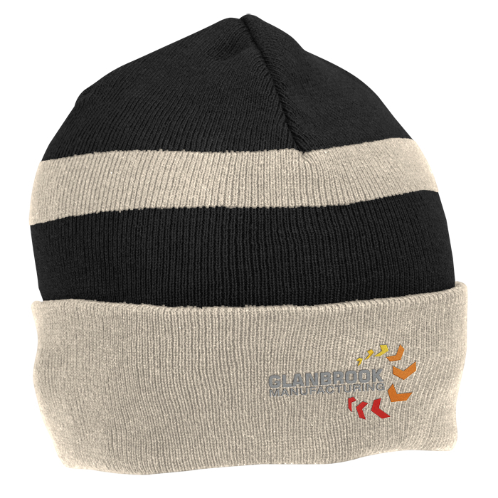 Custom Two-Tone Cuffed Toque - 24 hr