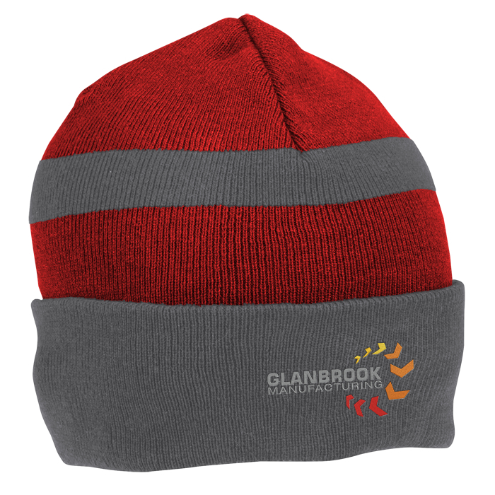 Custom Two-Tone Cuffed Toque - 24 hr