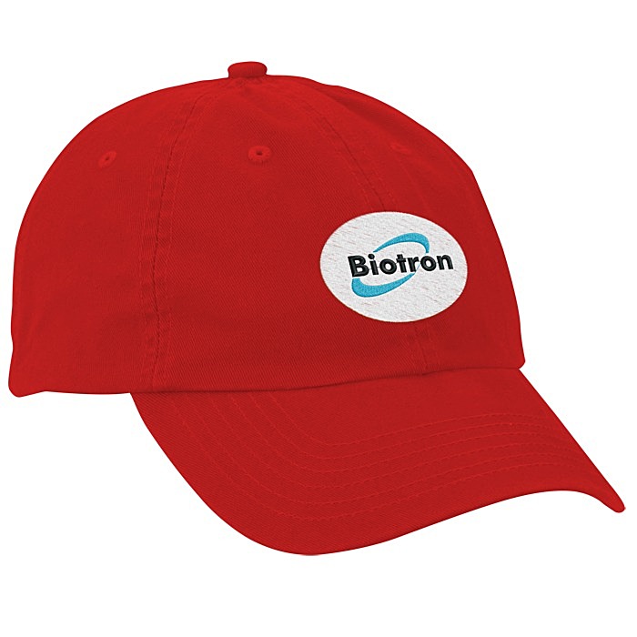 Custom Washed Chino Twill Cap - 24 hr