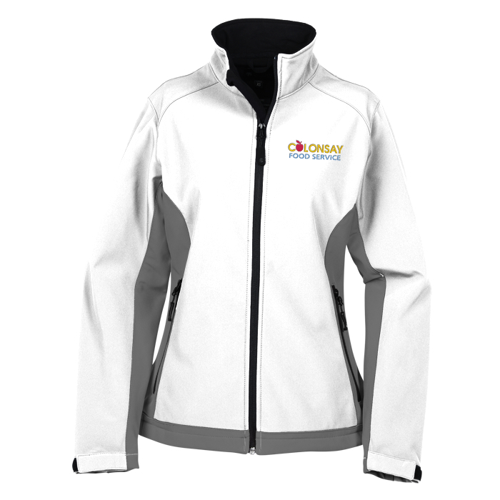 Custom Concord Colourblock Soft Shell Jacket - Ladies' - 24 hr