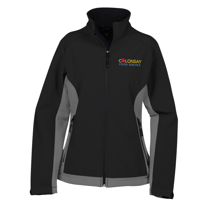 Custom Concord Colourblock Soft Shell Jacket - Ladies' - 24 hr