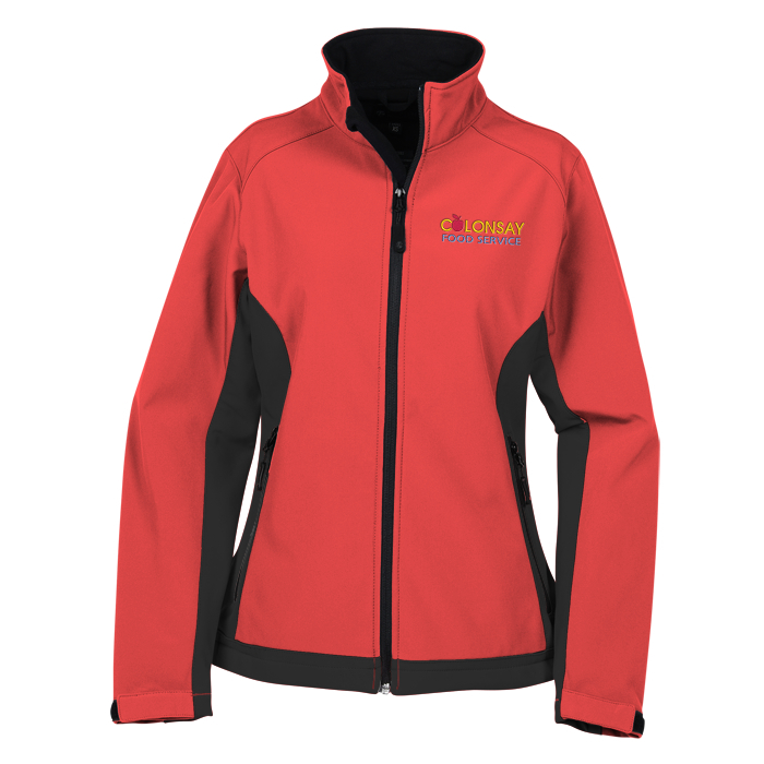 Custom Concord Colourblock Soft Shell Jacket - Ladies' - 24 hr