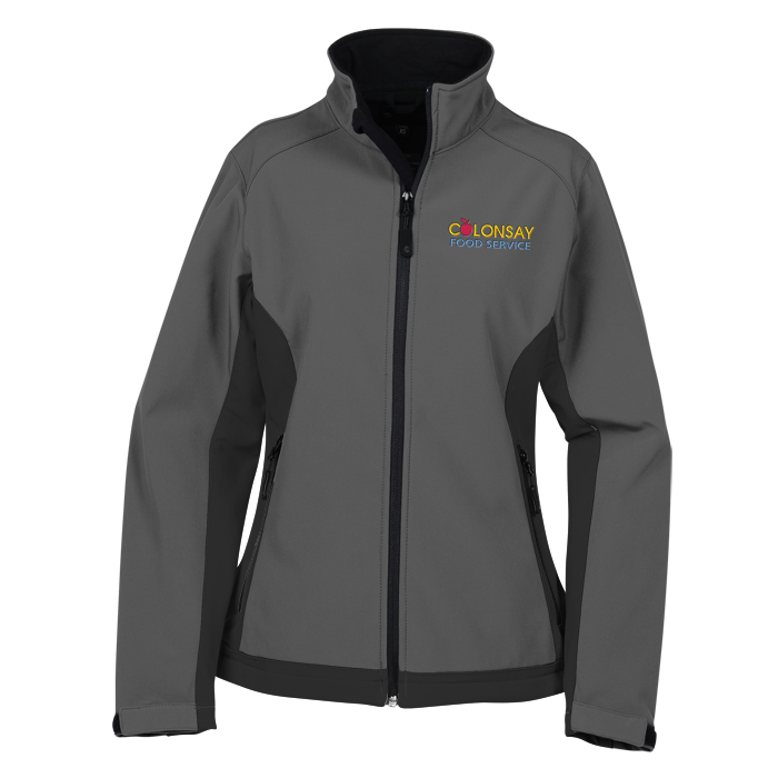 Custom Concord Colourblock Soft Shell Jacket - Ladies' - 24 hr