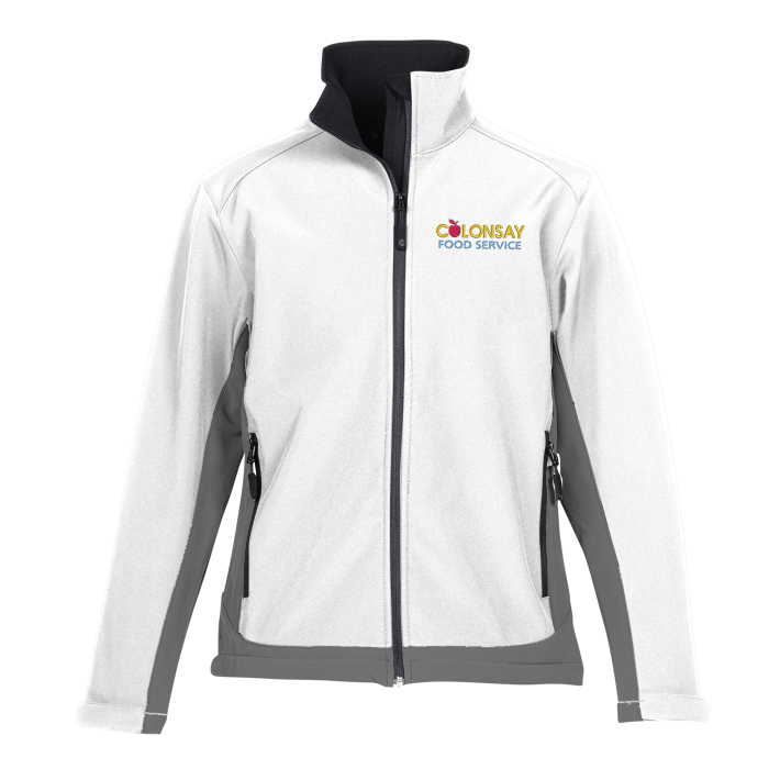 Custom Concord Colourblock Soft Shell Jacket - Men's - 24 hr