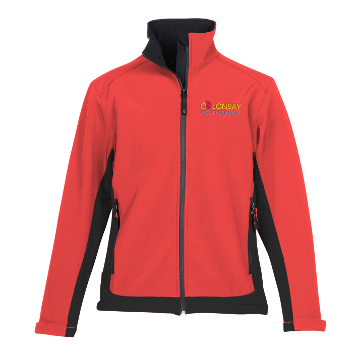 Custom Concord Colourblock Soft Shell Jacket - Men's - 24 hr