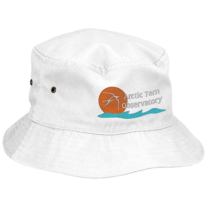Custom Brushed Cotton Twill Bucket Hat - 24 hr