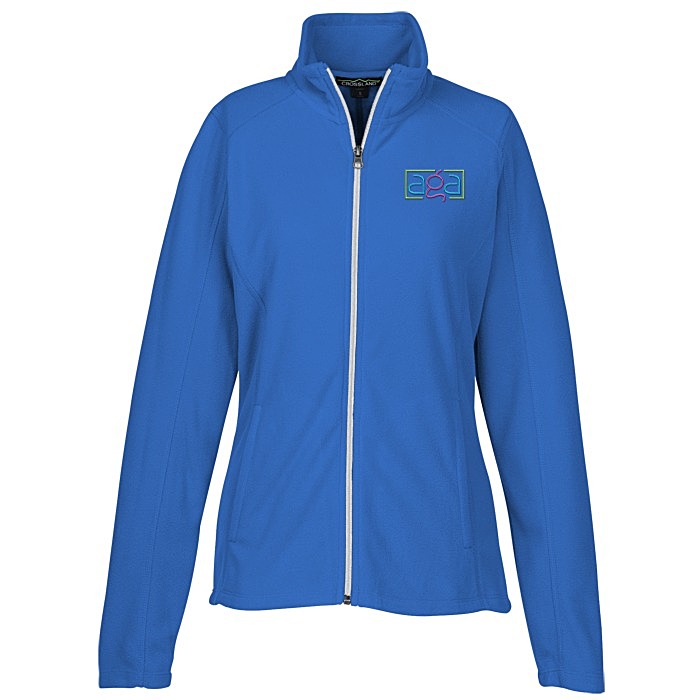 Custom Crossland Microfleece Jacket - Ladies' - 24 hr