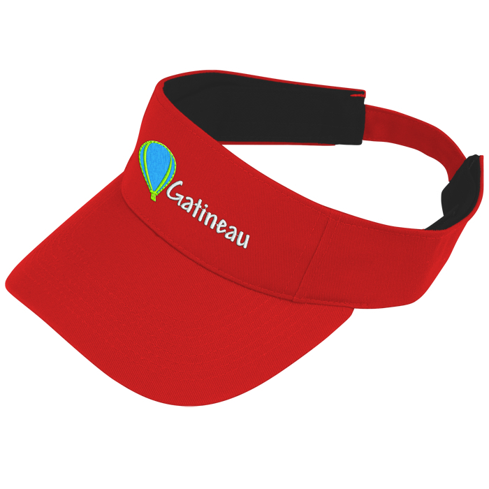 Custom Cotton Twill Visor - 24 hr