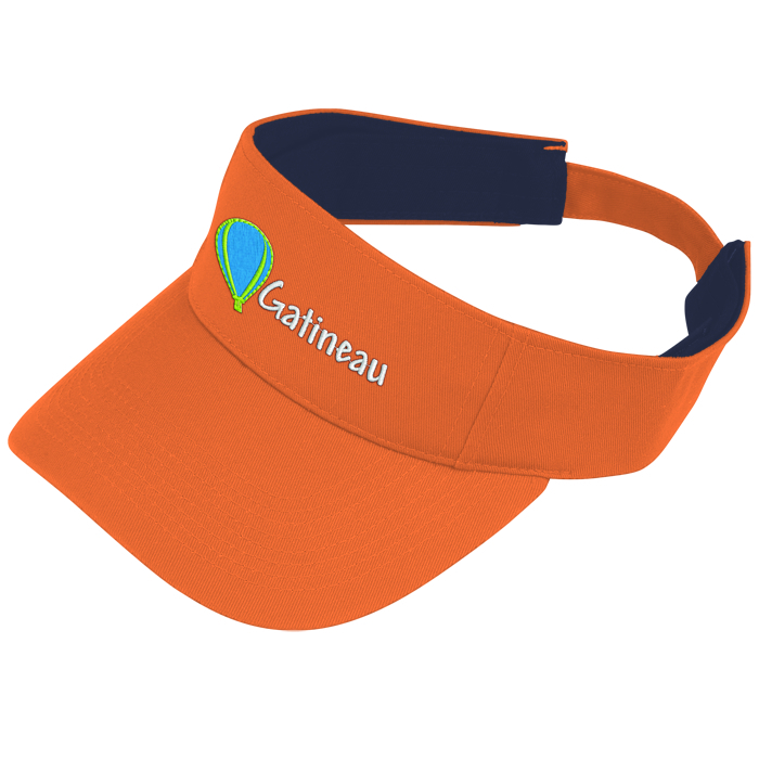 Custom Cotton Twill Visor - 24 hr