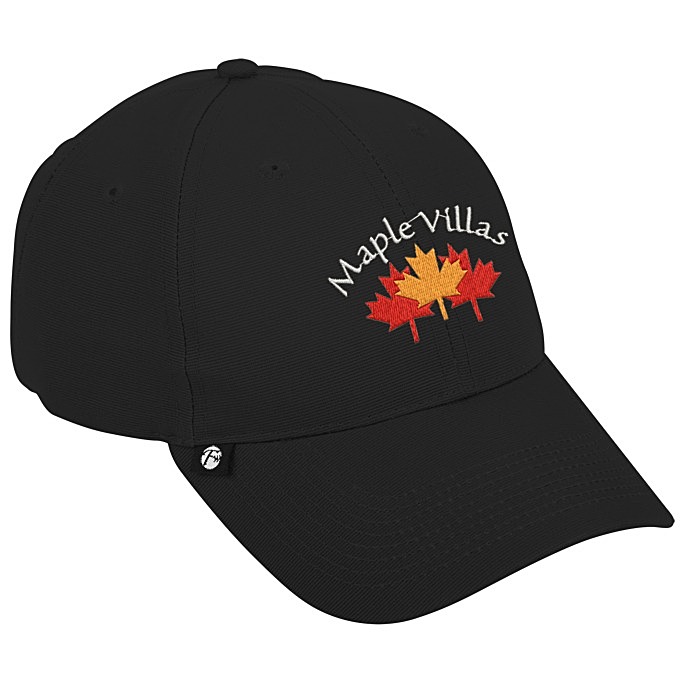 Custom Microcord Golf Cap with Tee Holder - 24 hr