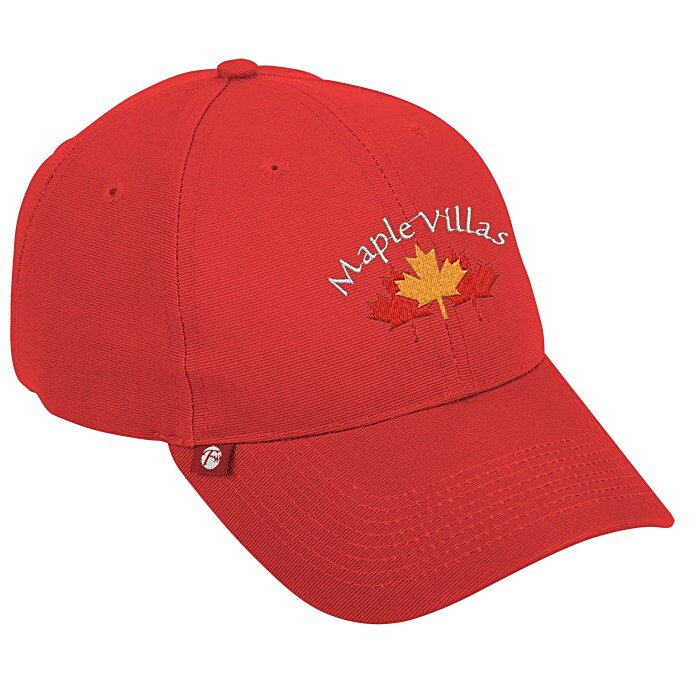 Custom Microcord Golf Cap with Tee Holder - 24 hr