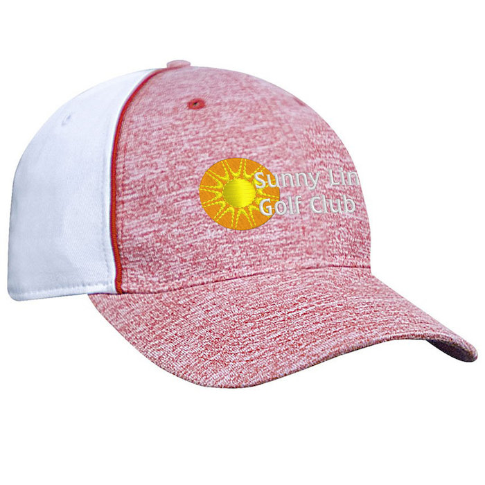 Custom Melange Front Jersey Cap - 24 hr