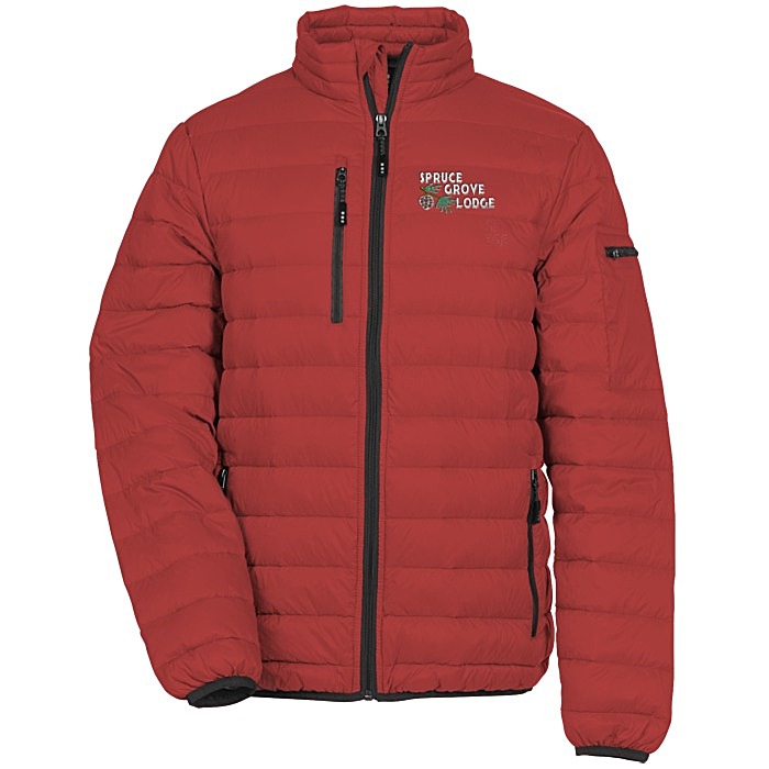 Custom Whistler Light Down Jacket - Men's - Embroidered - 24 hr
