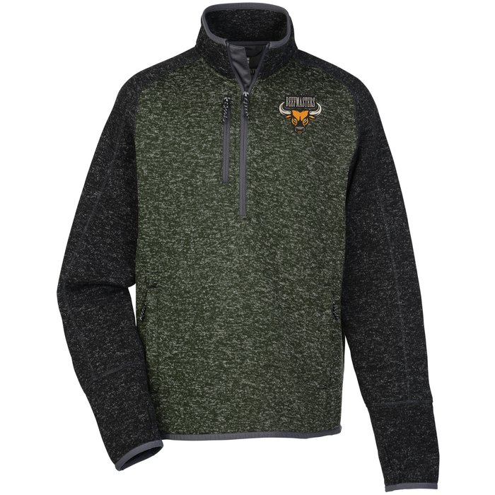 Custom Vorlage 1/2-Zip Knit Jacket - Men's - 24 hr
