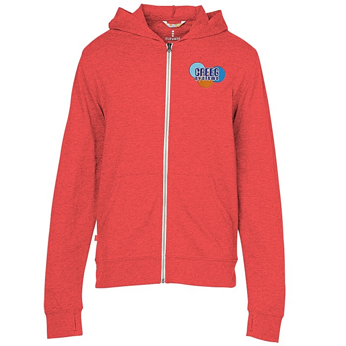 Custom Garner Full-Zip Lightweight Hoodie - Men's - Embroidered - 24 hr