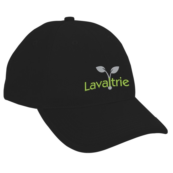 Custom Brushed Cotton Twill Cap with Peak Trim - 24 hr