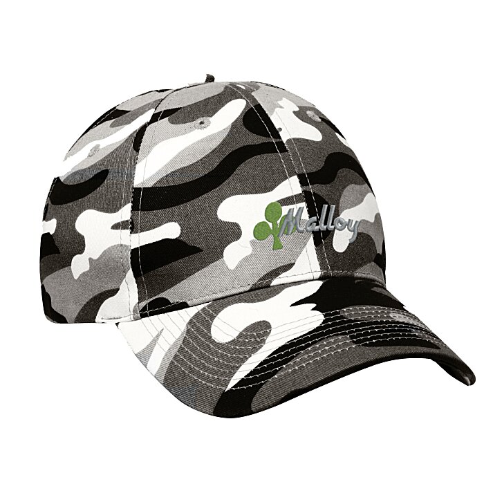 Custom Camouflage Cotton Twill Cap - 24 hr
