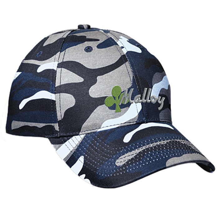Custom Camouflage Cotton Twill Cap - 24 hr