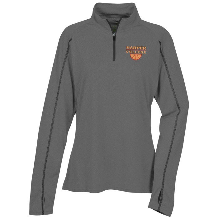 Custom Taza 1/4-Zip Performance Pullover - Ladies' - 24 hr