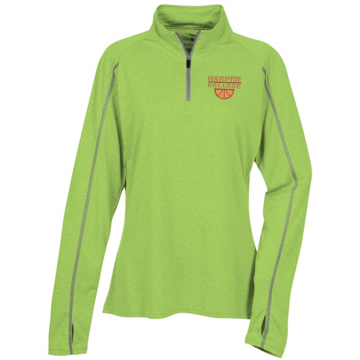 Custom Taza 1/4-Zip Performance Pullover - Ladies' - 24 hr