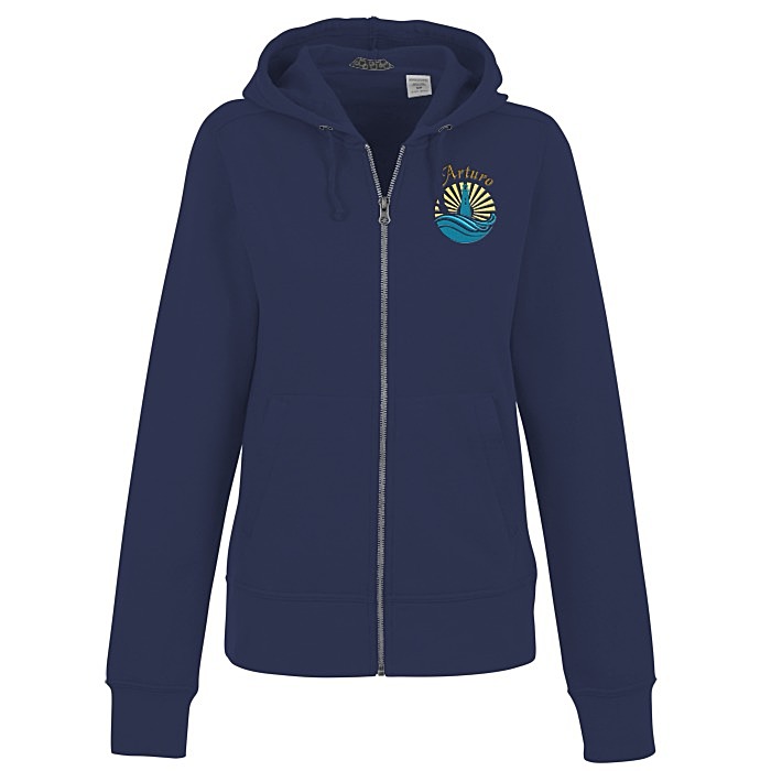 Custom Cypress Full-Zip Hoodie - Ladies'