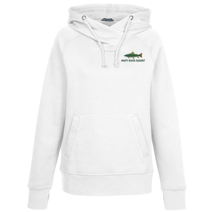 Custom Dayton Cross Neck Hoodie - Ladies'