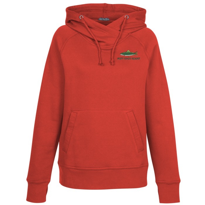Custom Dayton Cross Neck Hoodie - Ladies'