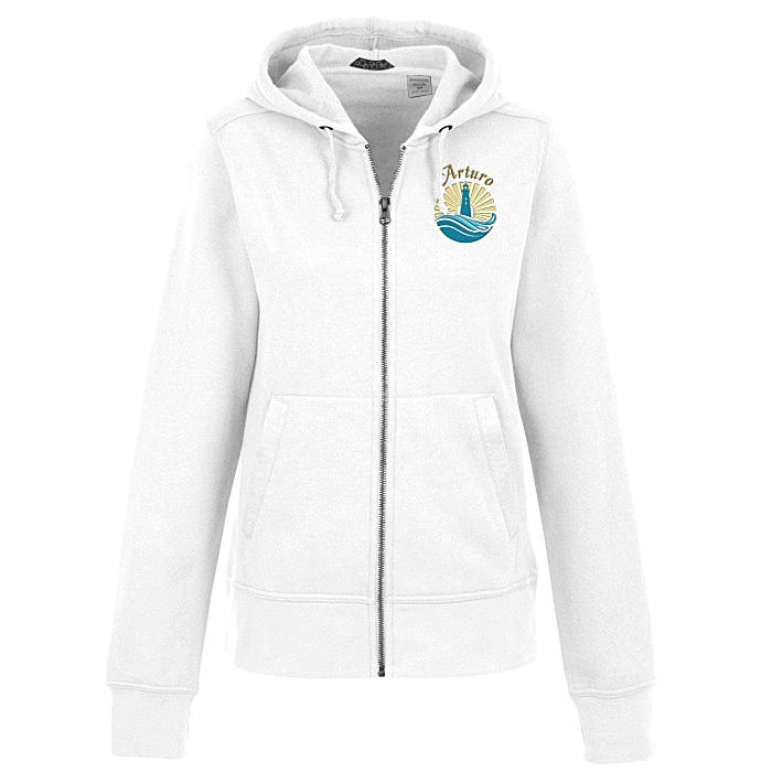 Custom Cypress Full-Zip Hoodie - Ladies' - 24 hr